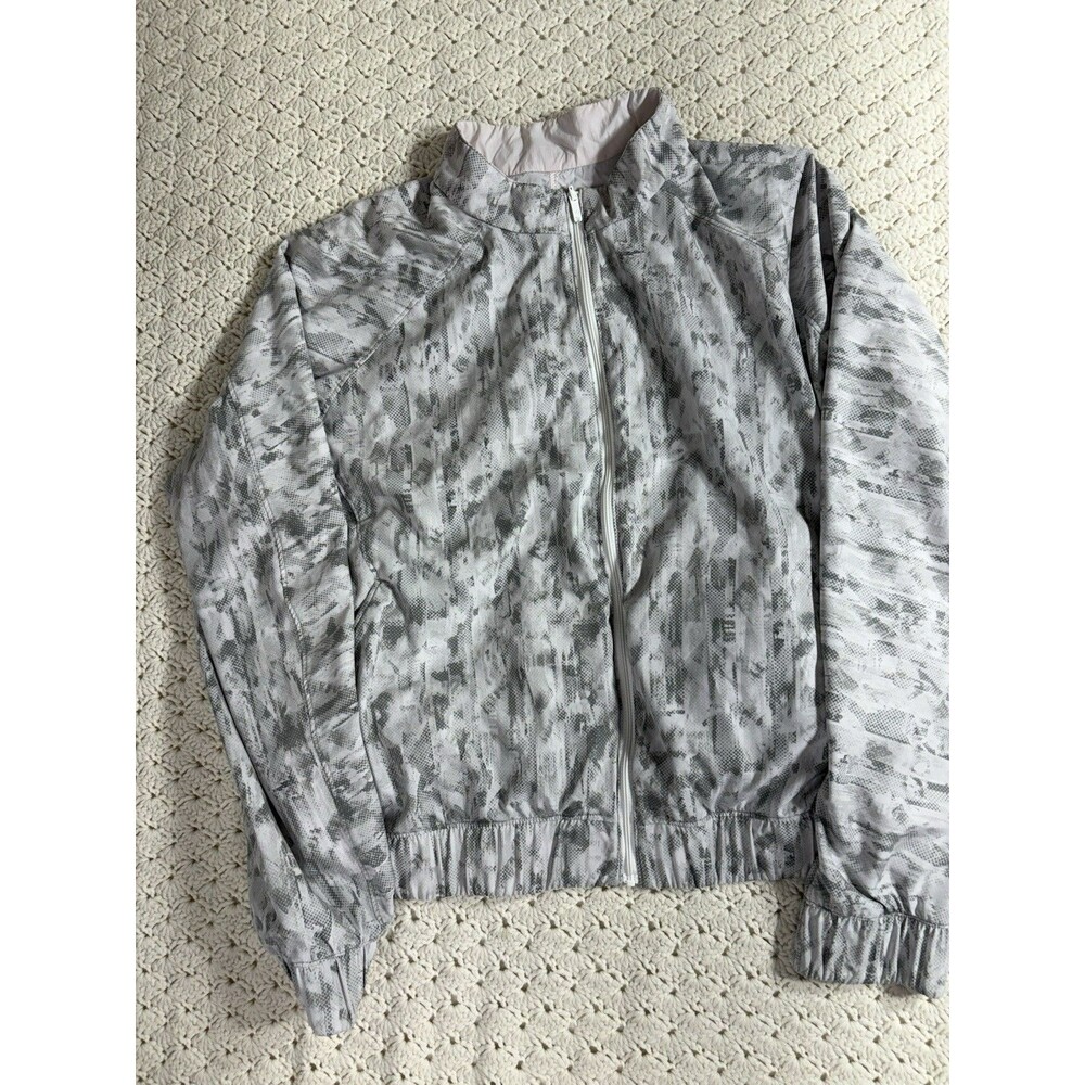 Lululemon Women’s Bombs Away Jacket in City Breeze White Multi Size 10 EUC